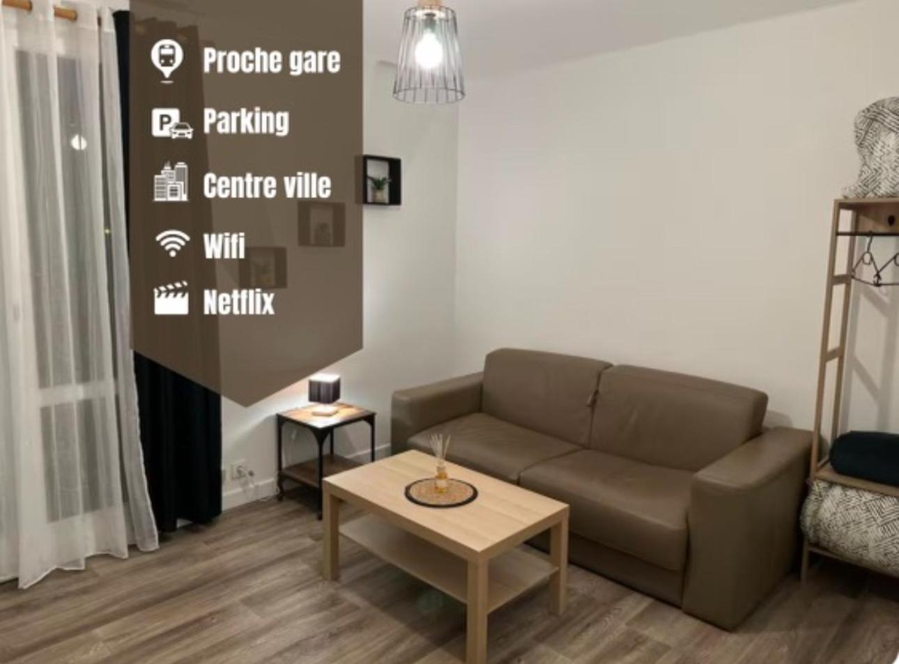 Apartamento Studio Meuble Florella Proximite Gare-Wifi Tonneins Exterior foto